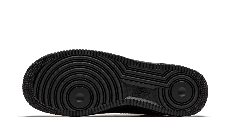 100% Oryginalne Air Force 1 Low Black Supreme - widok z tyłu - 1080.00 PLN