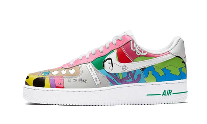 Nike Air Force 1 Low Flyleather Ruohan Wang - widok główny z boku | Saturaise.com