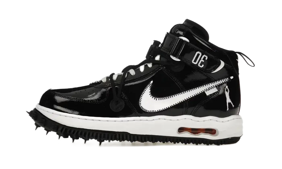 Nike Air Force 1 Mid SP Off-White Sheed - widok główny z boku - Streetwear