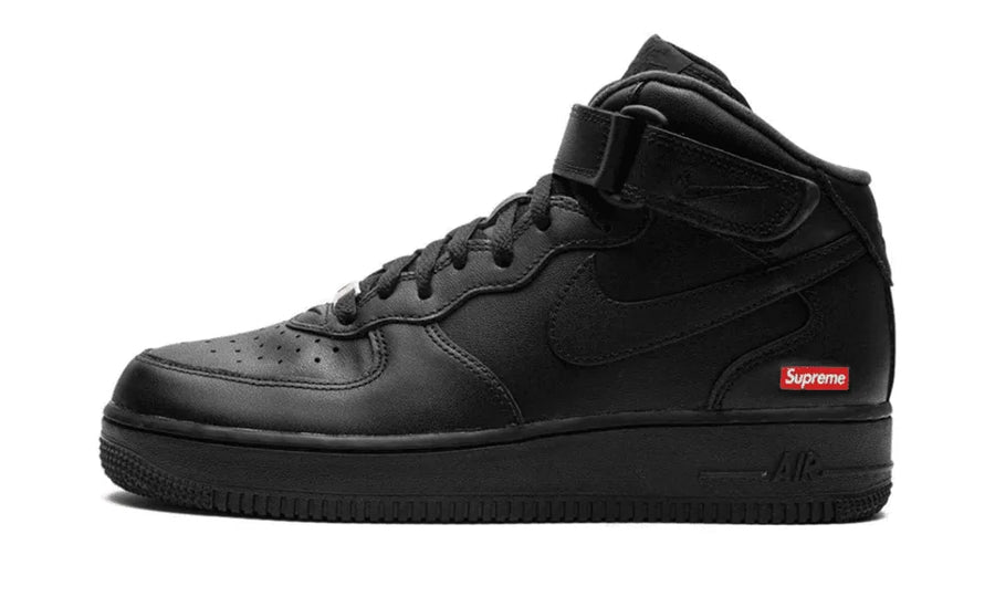 Air Force 1 Mid Supreme Black
