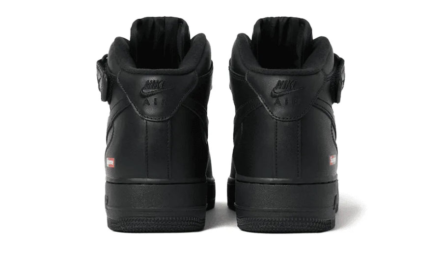 Air Force 1 Mid Supreme Black - zdjęcie 4