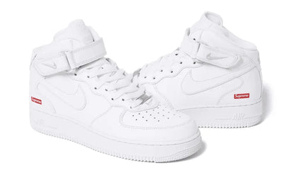 Air Force 1 Mid Supreme White - zdjęcie 2