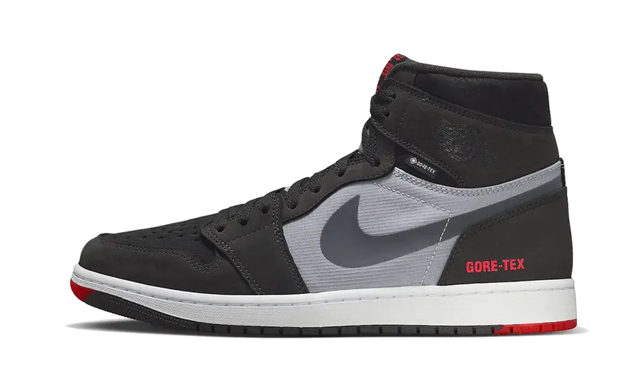 Air Jordan Air Jordan 1 Element Gore-Tex Black Red szaro-czarny - widok główny z boku | Saturaise.com