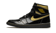 Air Jordan Air Jordan 1 High Black Metallic Gold czarny-biały - widok główny z boku | Saturaise.com