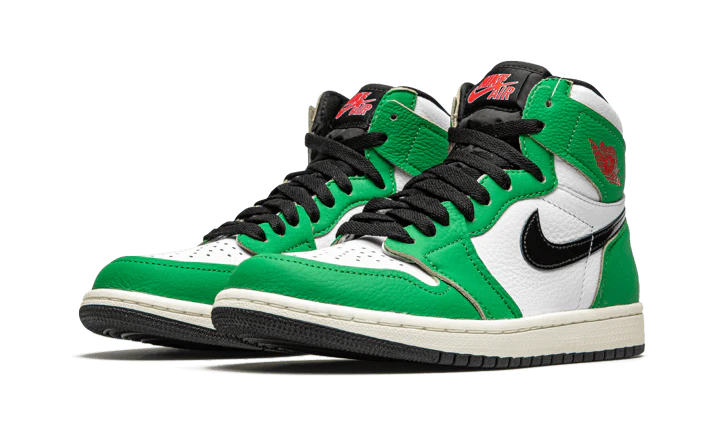 Kup oryginalne Air Jordan 1 High Lucky Green DB4612-300 - widok z drugiego boku - Sneakersy