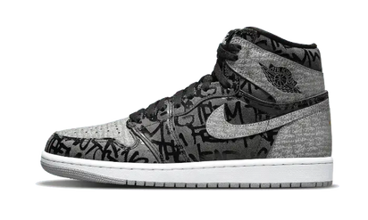 Air Jordan Air Jordan 1 High OG Rebellionaire czarny-biały - widok główny z boku | Saturaise.com