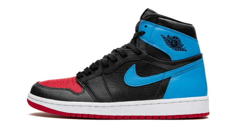 Air Jordan Air Jordan 1 High OG UNC To Chicago czerwono-czarny - widok główny z boku | Saturaise.com