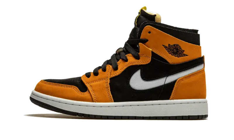 Air Jordan Air Jordan 1 High Zoom Air CMFT Black Monarch czarny-biały - widok główny z boku | Saturaise.com