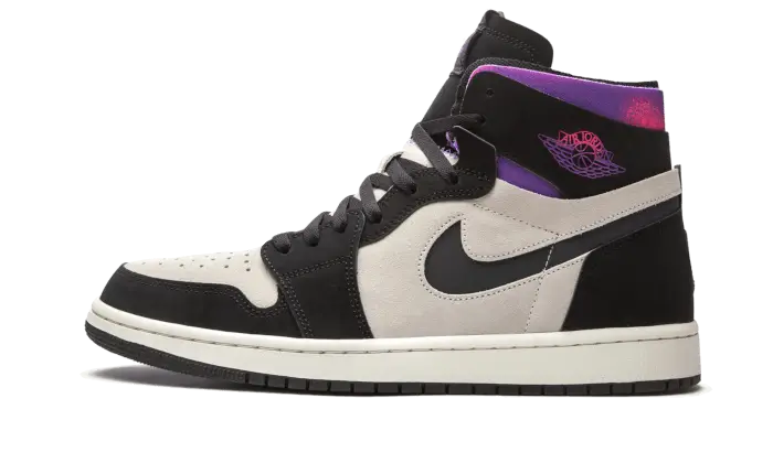 Air Jordan Air Jordan 1 High Zoom Air CMFT PSG Paris Saint-Germain czarny-biały - widok główny z boku | Saturaise.com