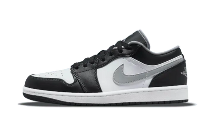 Air Jordan Air Jordan 1 Low Black White Particle Grey czarny-biały - widok główny z boku | Saturaise.com