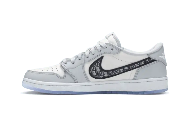 Air Jordan Air Jordan 1 Low Dior czarny-biały - widok główny z boku | Saturaise.com