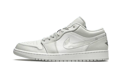 Air Jordan Air Jordan 1 Low Grey Camo czarny-biały - widok główny z boku | Saturaise.com
