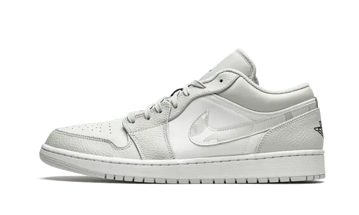 Air Jordan Air Jordan 1 Low Grey Camo czarny-biały - widok główny z boku | Saturaise.com