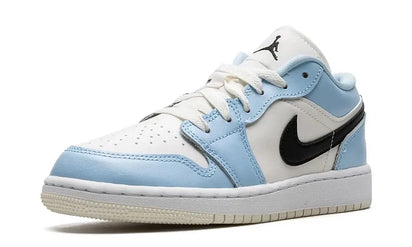 Air Jordan 1 Low Ice Blue Black - zdjęcie 2