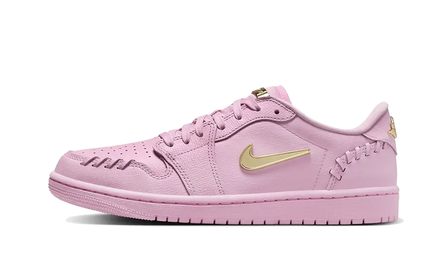 Air Jordan Air Jordan 1 Low Method of Make Perfect Pink biały-różowy - widok główny z boku | Saturaise.com