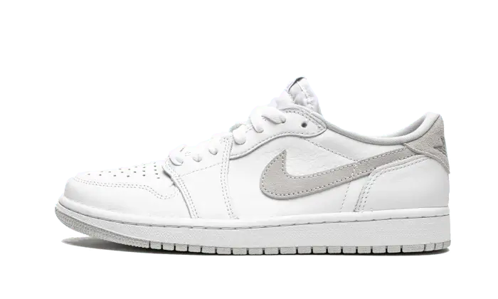 Air Jordan Air Jordan 1 Low OG Neutral Grey (2021) biały-szary - widok główny z boku | Saturaise.com