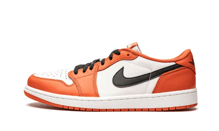 Air Jordan Air Jordan 1 Low OG Starfish (Shattered Backboard) pomarańczowo-czarny - widok główny z boku | Saturaise.com
