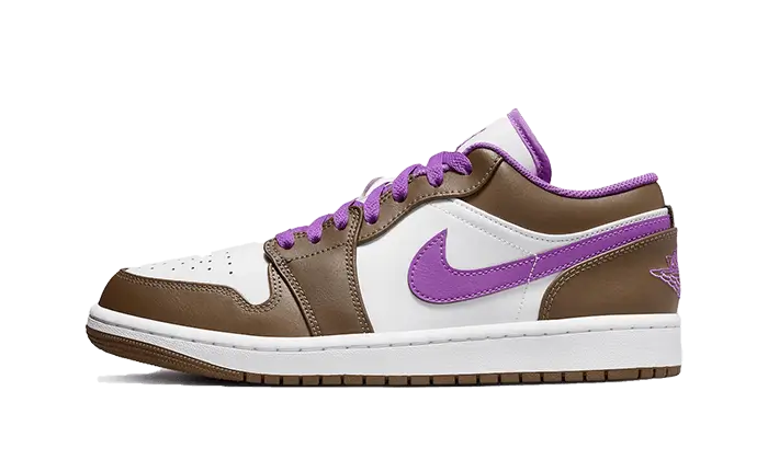 Air Jordan Air Jordan 1 Low Palomino biały-brązowy - widok główny z boku | Saturaise.com