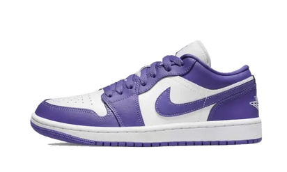 Air Jordan Air Jordan 1 Low Psychic Purple biały-zielony - widok główny z boku | Saturaise.com