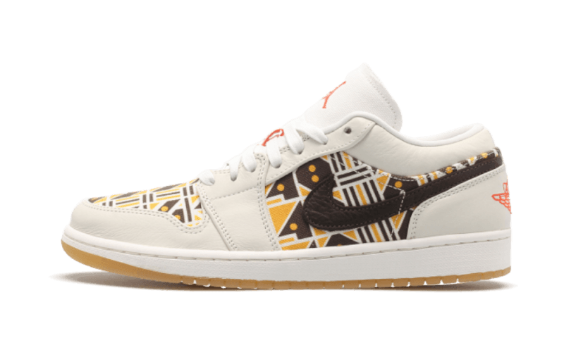 Air Jordan Air Jordan 1 Low Quai 54 (2020) biały-czerwony - widok główny z boku | Saturaise.com