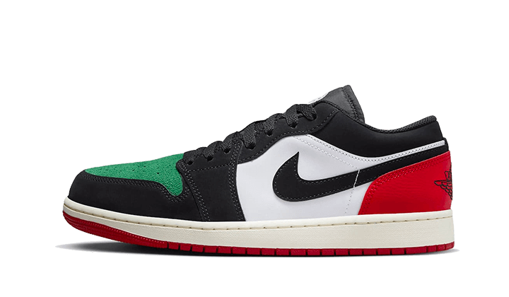 Air Jordan Air Jordan 1 Low Quai 54 (2023) czarny-biały - widok główny z boku | Saturaise.com