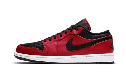 Air Jordan Air Jordan 1 Low Reverse Bred czarno-czerwony - widok główny z boku | Saturaise.com