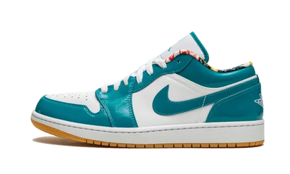 Air Jordan Air Jordan 1 Low SE Barcelona Print czarno-czerwony - widok główny z boku | Saturaise.com