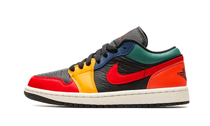Air Jordan Air Jordan 1 Low SE Black Multi czarno-żółty - widok główny z boku | Saturaise.com