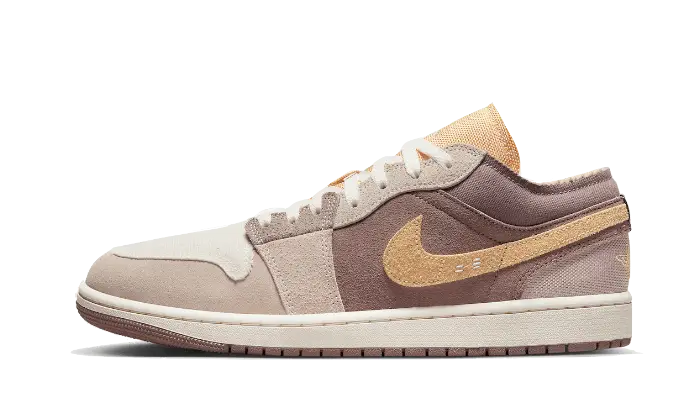 Air Jordan Air Jordan 1 Low SE Craft Sail Taupe Haze biały-beżowy - widok główny z boku | Saturaise.com