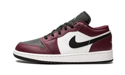 Air Jordan Air Jordan 1 Low SE Dark Beetroot Black Roma Green czarny-zielony - widok główny z boku | Saturaise.com