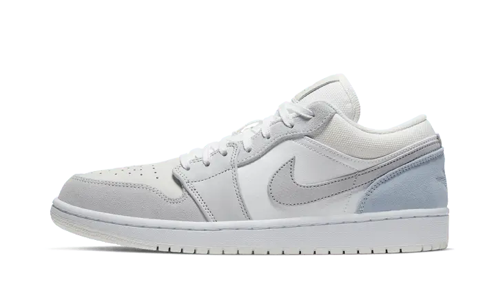 Air Jordan Air Jordan 1 Low Sky Grey Paris biały-niebieski - widok główny z boku | Saturaise.com