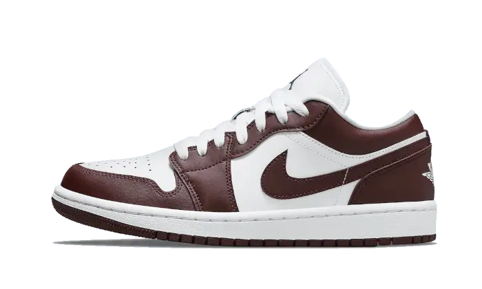 Air Jordan Air Jordan 1 Low Team Red biały-czerwony - widok główny z boku | Saturaise.com