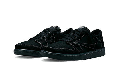 Kup oryginalne Travis Scott x Air Jordan 1 Retro Low OG SP Black Phantom - widok z drugiego boku - Sneakersy