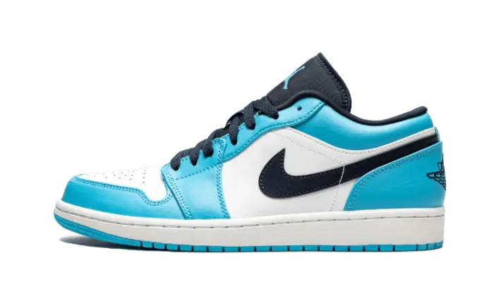 Air Jordan Air Jordan 1 Low UNC (2021) granatowo-biały - widok główny z boku | Saturaise.com