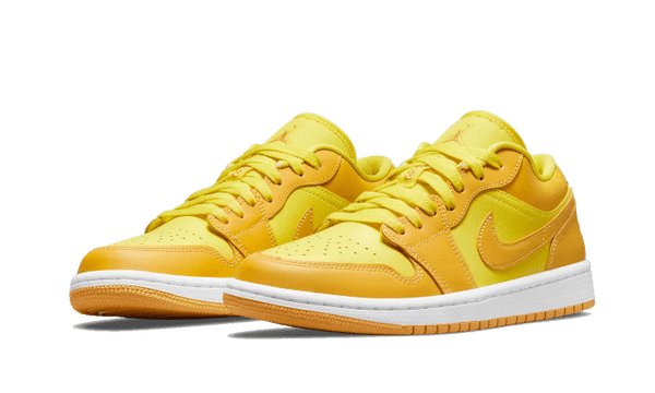 Air Jordan 1 Low Yellow Strike - Kup oryginalne Air Jordan 1 Low Yellow Strike DC0774-700 - widok z drugiego boku - Sneakersy