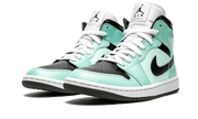 Kup oryginalne Air Jordan 1 Mid Aqua Blue Tint BQ6472-300 - widok z drugiego boku - Sneakersy