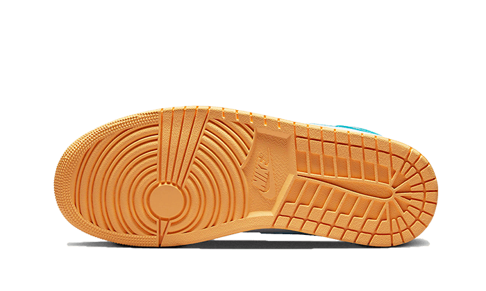 100% Oryginalne Air Jordan 1 Mid Aquatone - widok z tyłu - 1025.00 PLN
