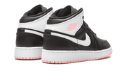 Buty Air Jordan Air Jordan 1 Mid Arctic Pink Black - widok z przodu - Rozmiary EU