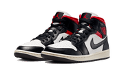 Kup oryginalne Air Jordan 1 Mid Black Gym Red BQ6472-061 - widok z drugiego boku - Sneakersy
