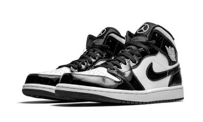 Kup oryginalne Air Jordan 1 Mid Carbon Fiber All-Star (2021) DD1649-001 - widok z drugiego boku - Sneakersy