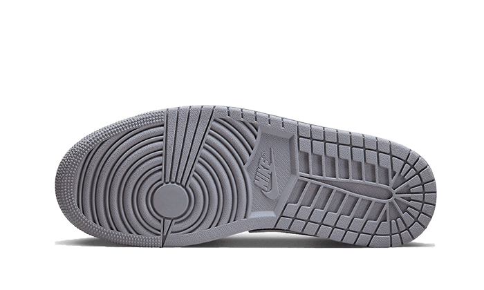 Buty Air Jordan Air Jordan 1 Mid Cement Grey - widok z przodu - Rozmiary EU