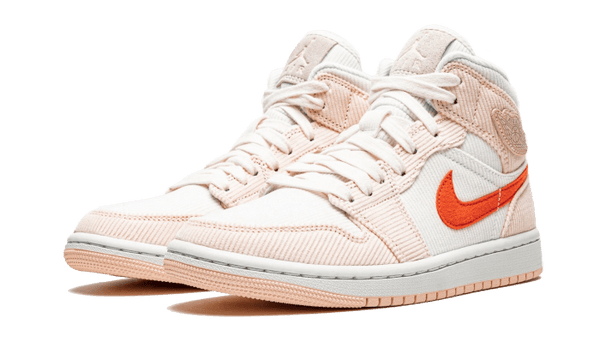 Air Jordan 1 Mid Corduroy - Kup oryginalne Air Jordan 1 Mid Corduroy DA8009-108 - widok z drugiego boku - Sneakersy