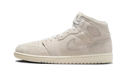 Air Jordan Air Jordan 1 Mid Craft Suede Ivory biały-brązowy - widok główny z boku | Saturaise.com