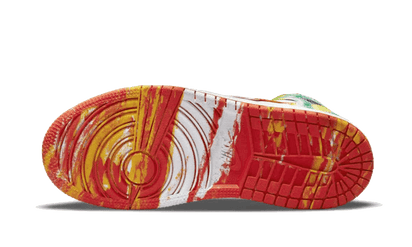 Buty Air Jordan Air Jordan 1 Mid Slim Vortex - widok z przodu - Rozmiary EU