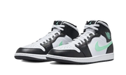 Kup oryginalne Air Jordan 1 Mid Green Glow DQ8426-103 - widok z drugiego boku - Sneakersy