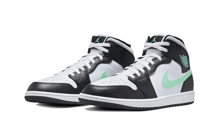 Kup oryginalne Air Jordan 1 Mid Green Glow DQ8426-103 - widok z drugiego boku - Sneakersy