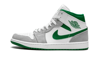 Air Jordan Air Jordan 1 Mid Grey Green biały-zielony - widok główny z boku | Saturaise.com