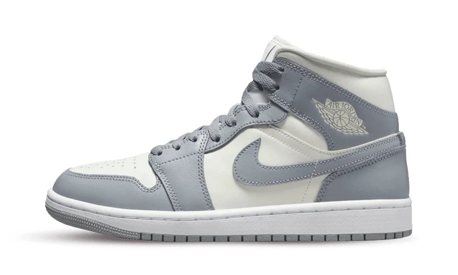 Air Jordan 1 Mid Grey Sail