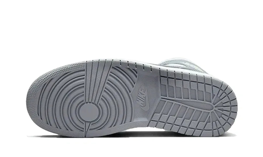 Air Jordan 1 Mid Grey Sail - zdjęcie 3