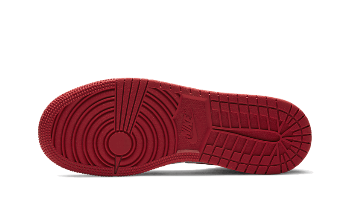 100% Oryginalne Air Jordan 1 Mid Gym Red Black White - widok z tyłu - 725.00 PLN